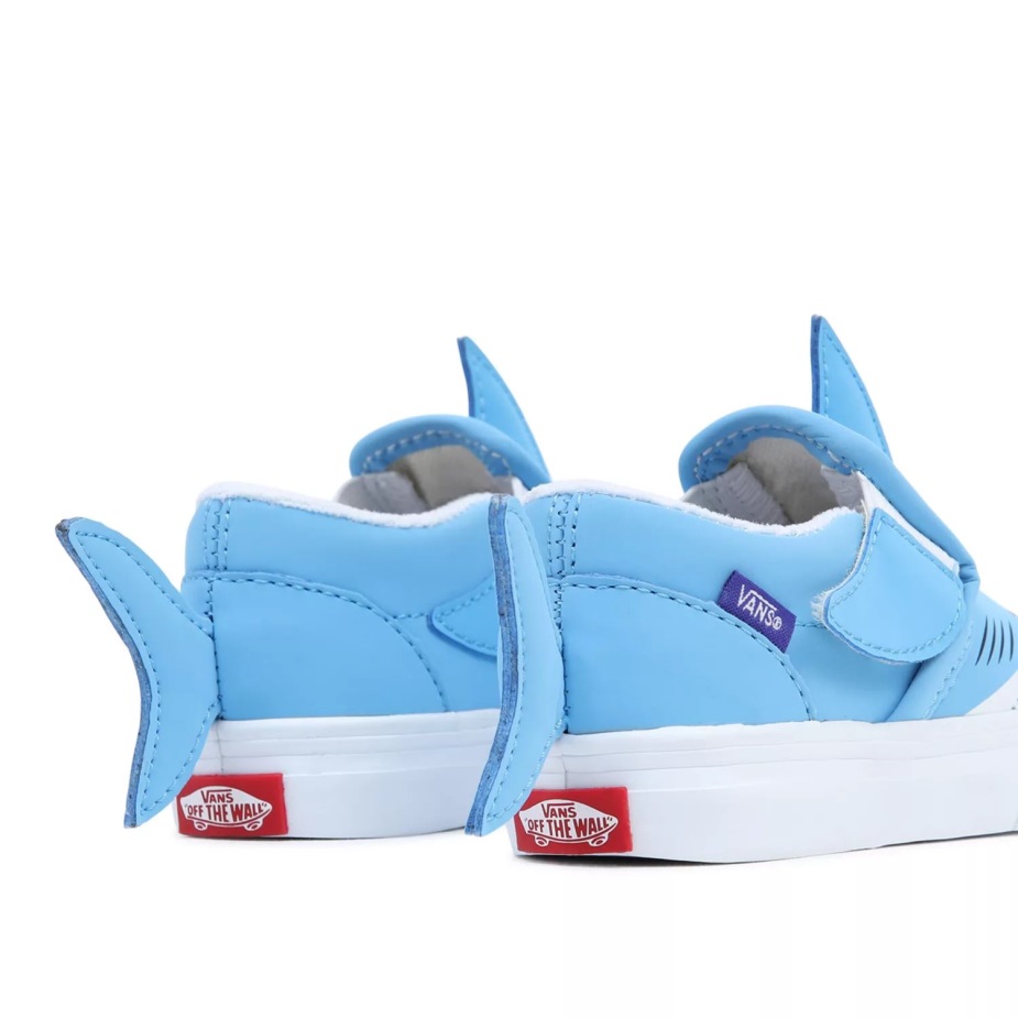 φορτηγά για νήπια Slip-on V παπούτσια καρχαρία (1-4 ετών) μπλε