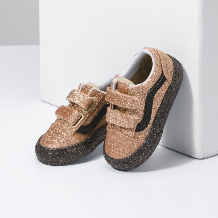 φορτηγά για πάρτι μικρών παιδιών Glitter παλιό Skool V μαύρο-χρυσό