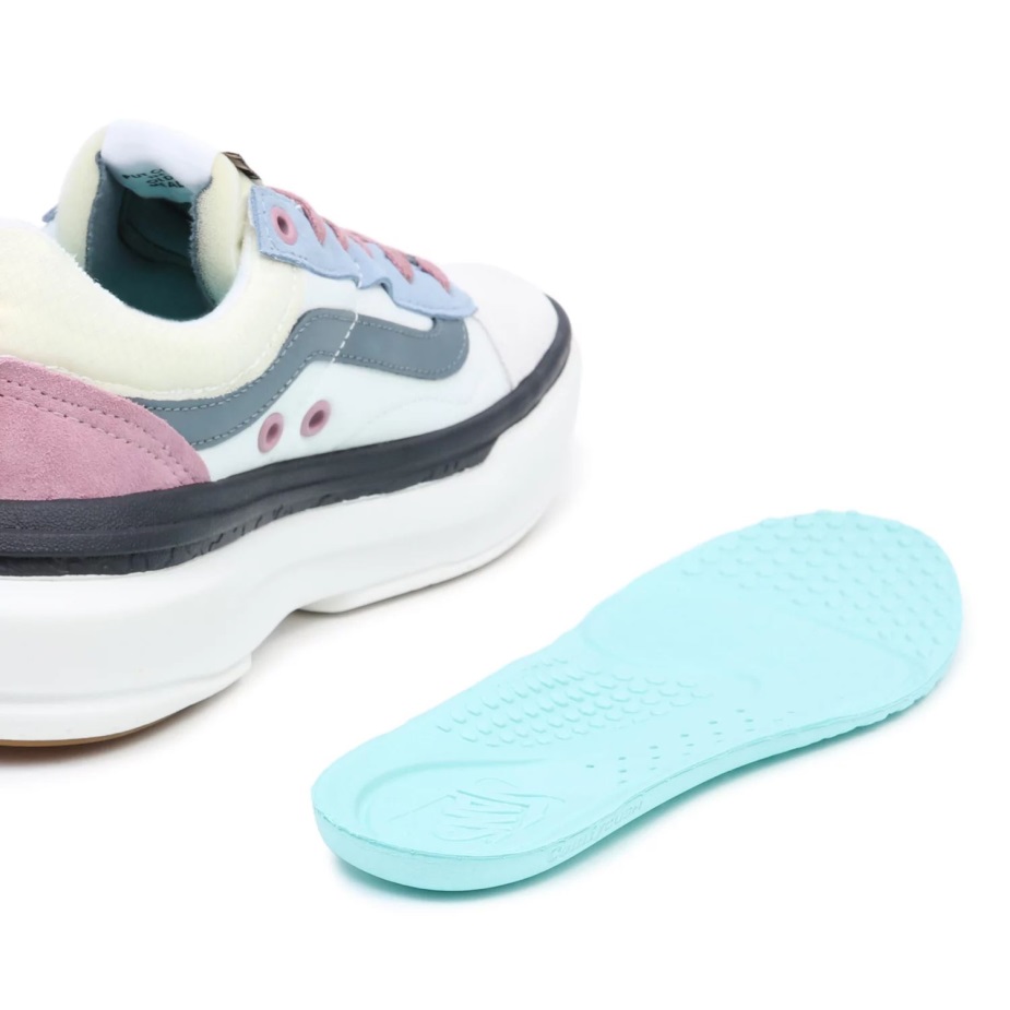 φορτηγά γυναικεία παλιά Skool ανοιχτό συν παπούτσια Cc λευκά