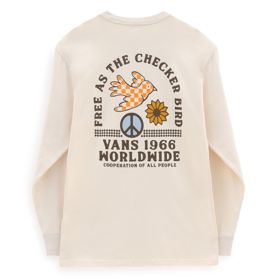 φορτηγά δωρεάν ως πούλι μακρυμάνικο μπλουζάκι λευκό