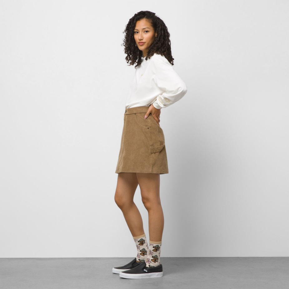 φορτηγά εδάφους κορδόνι εργασίας μίνι φούστα βρωμιά