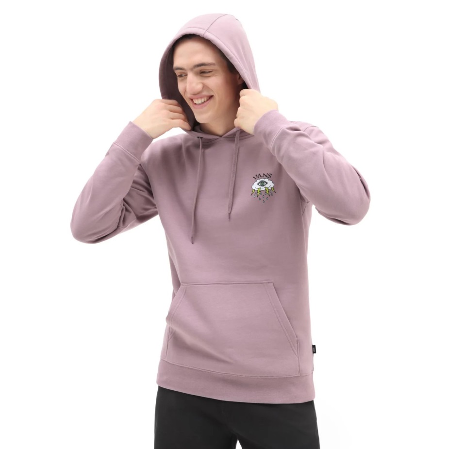 φορτηγά θύελλα ζάλης πουλόβερ με κουκούλα ροζ