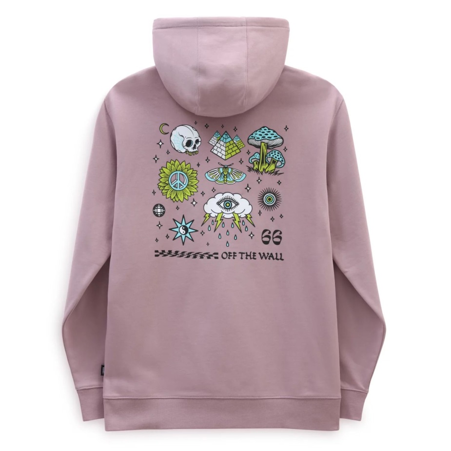 φορτηγά θύελλα ζάλης πουλόβερ με κουκούλα ροζ