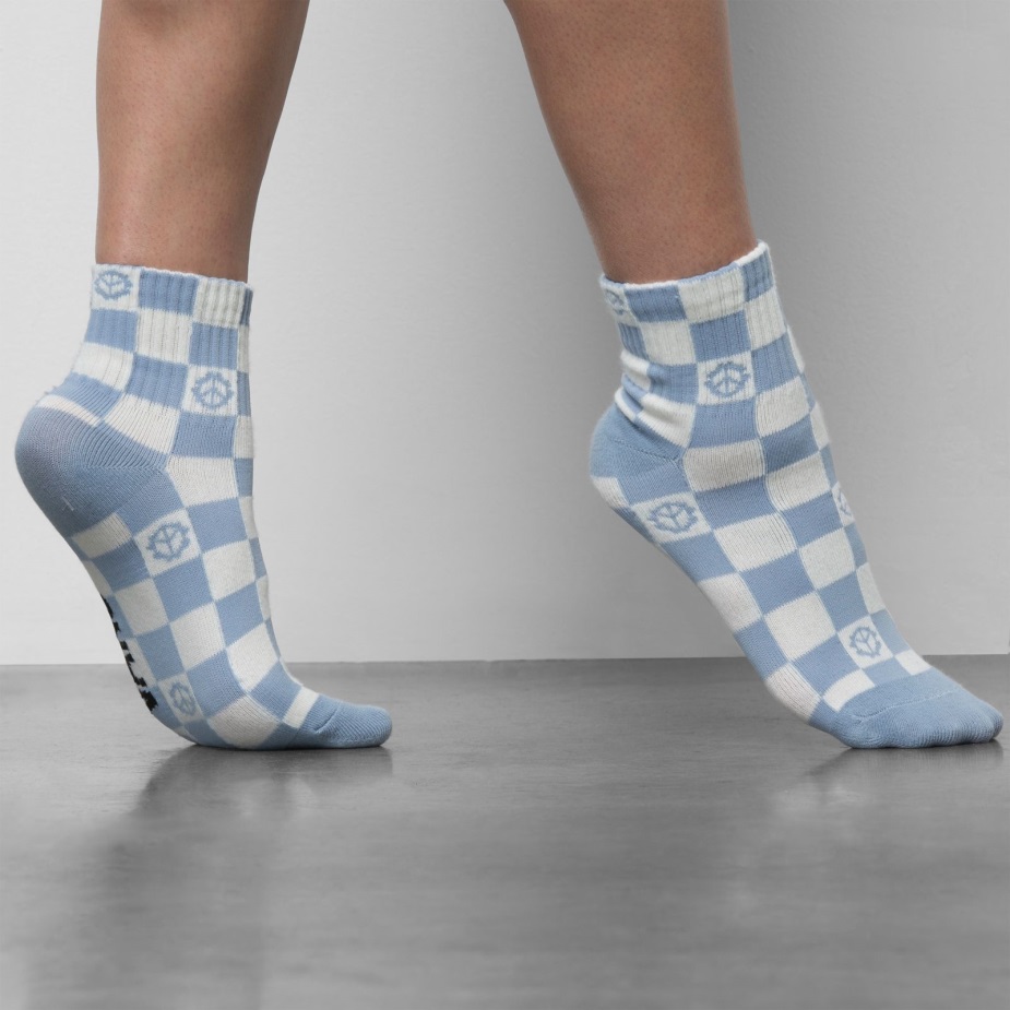 φορτηγά κάλτσα μισού πληρώματος 65-10 Ashley Blue