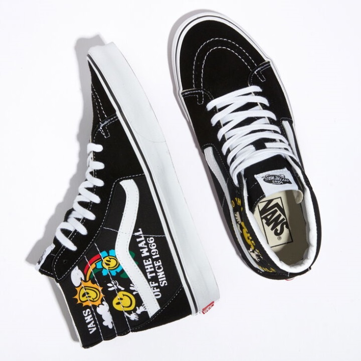 φορτηγά καλύτερη μέρα Sk8-hi μαύρο-αληθινό λευκό
