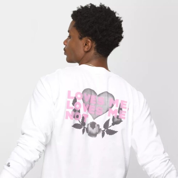 φορτηγά με αγαπούν όχι μακρυμάνικο μπλουζάκι λευκό