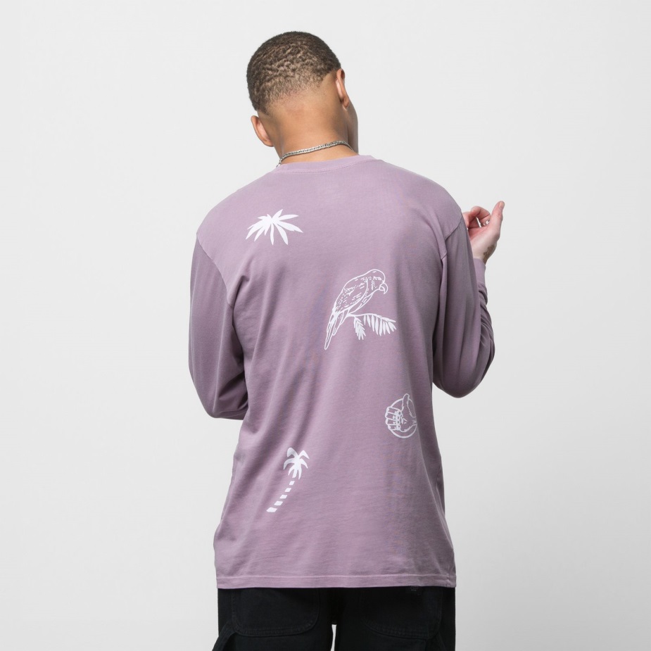 φορτηγά με αντίχειρες ψηλά μακρυμάνικο μπλουζάκι Elderberry