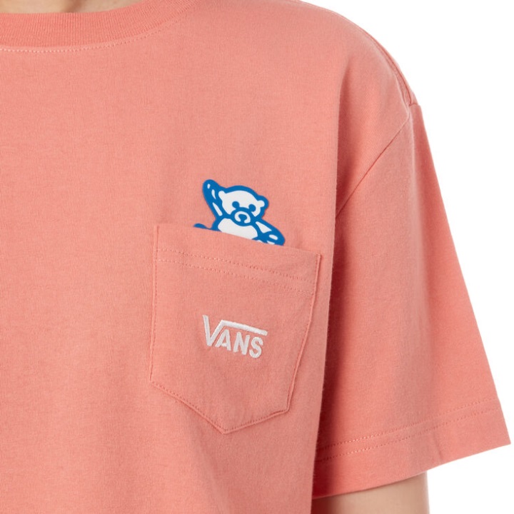 φορτηγά με ενσωματωμένη τσέπη μπλουζάκι τερακότα