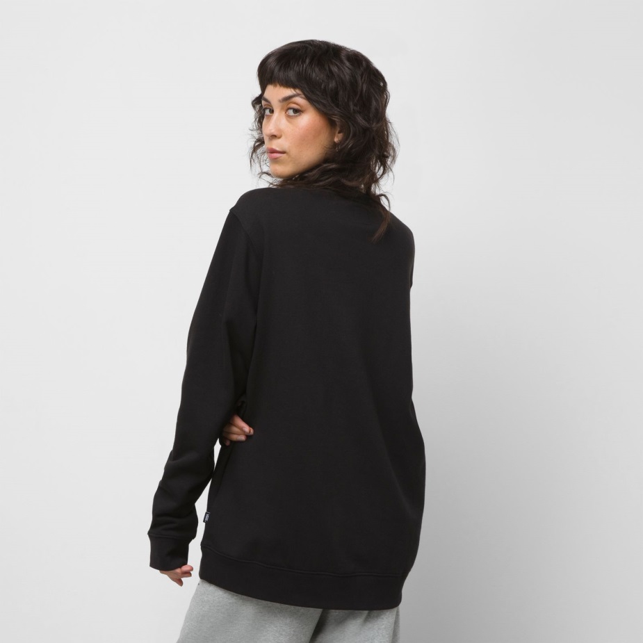 φορτηγά μετά από σκοτεινό πουλόβερ πλήρωμα μαύρο