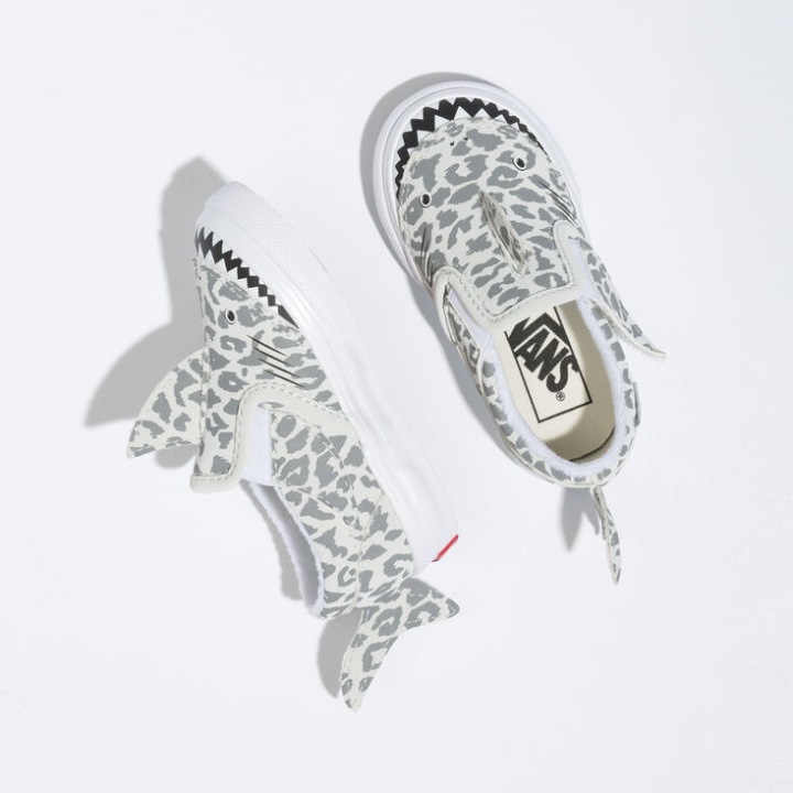 φορτηγά μικρό παιδί καρχαρίας Slip-on V λεοπάρ καρχαρίας