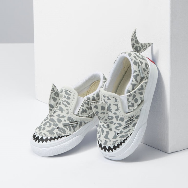φορτηγά μικρό παιδί καρχαρίας Slip-on V λεοπάρ καρχαρίας