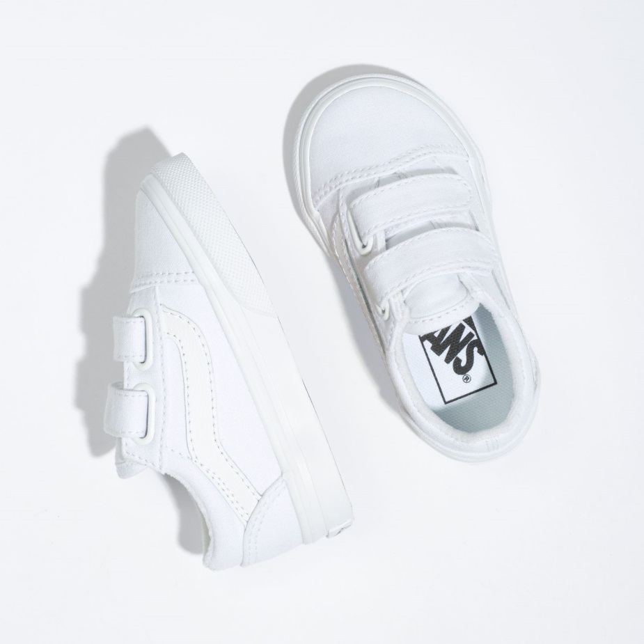 φορτηγά μικρό παιδί παλιό Skool V αληθινό λευκό-αληθινό λευκό