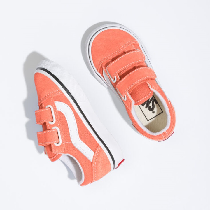 φορτηγά μικρό παιδί παλιό Skool V πεπόνι-αληθινό λευκό