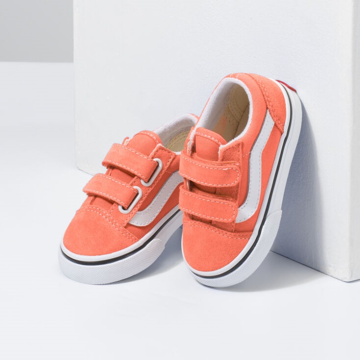 φορτηγά μικρό παιδί παλιό Skool V πεπόνι-αληθινό λευκό