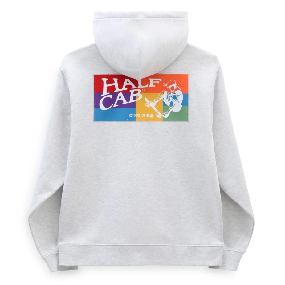 φορτηγά μισή καμπίνα 30ο πουλόβερ με κουκούλα λευκό