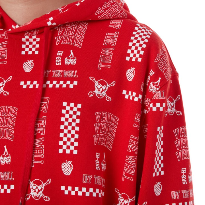 φορτηγά νέο πανεπιστήμιο Hoodie Red Scramble