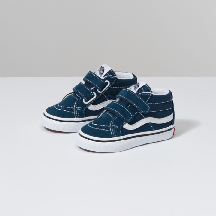 φορτηγά νήπιο Sk8-μέση επανέκδοση V μαύρο-αγωνιστικό κόκκινο