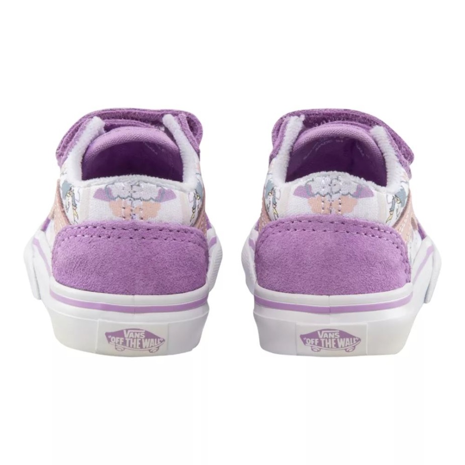 φορτηγά νήπιο κορίτσια παλιά Skool V Skate παπούτσια μυθική λάμψη καθαρή λιλά