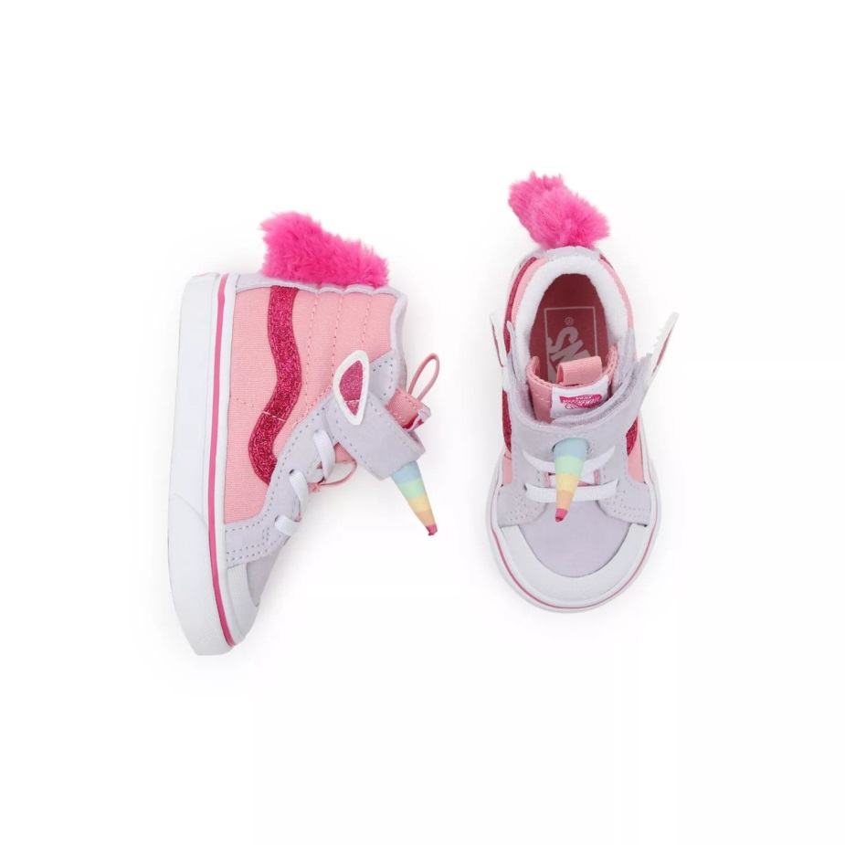 φορτηγά νήπιο μονόκερος Sk8-hi επανέκδοση 138 V παπούτσια (1-4 ετών) ροζ