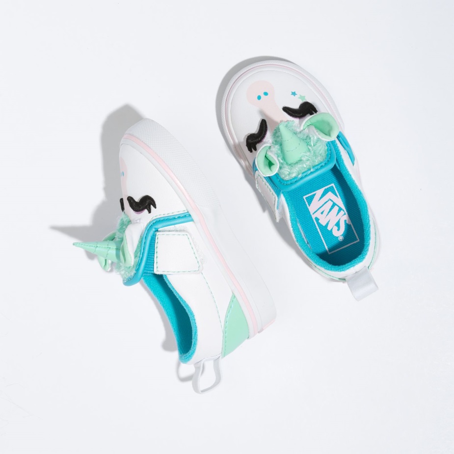 φορτηγά νήπιο μονόκερος Slip-on V μπλε ατόλη-ιριδίζουσα