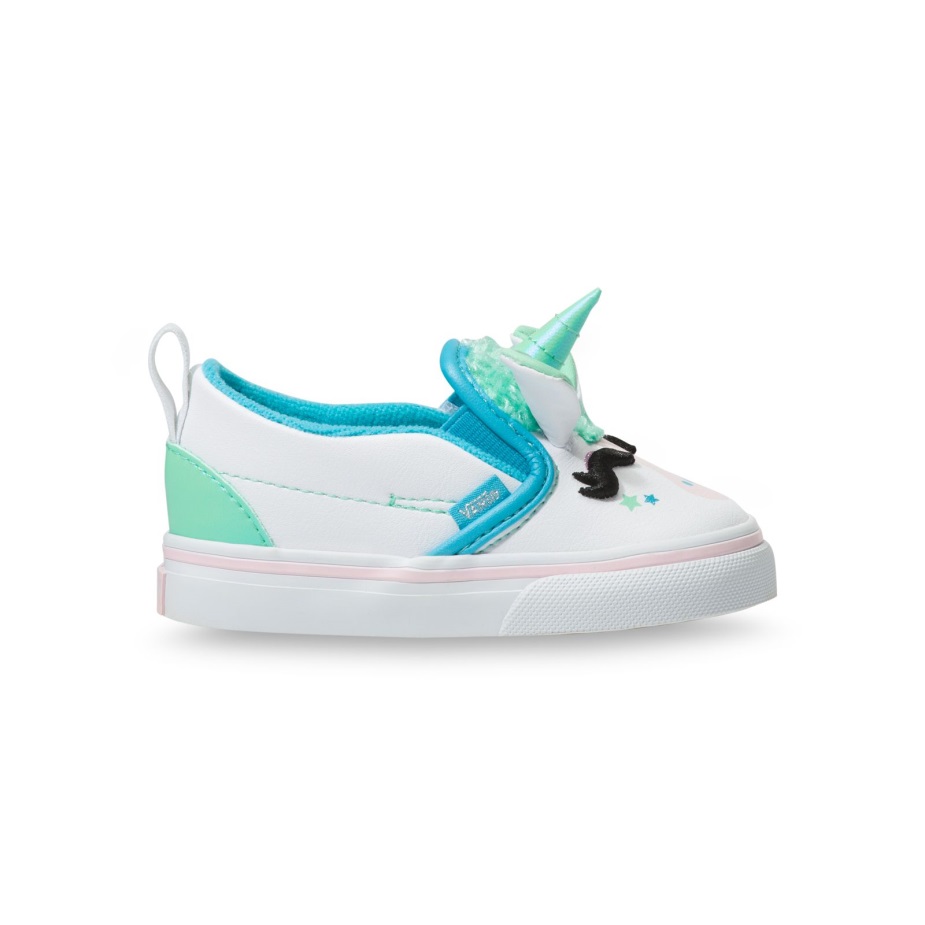 φορτηγά νήπιο μονόκερος Slip-on V μπλε ατόλη-ιριδίζουσα