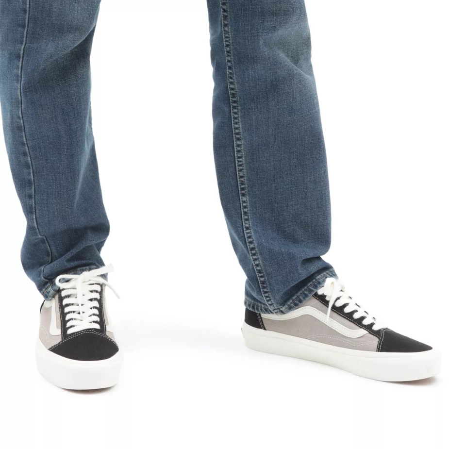 φορτηγά οικολογική θεωρία παλιά Skool κωνικά παπούτσια μαύρο-γκρι