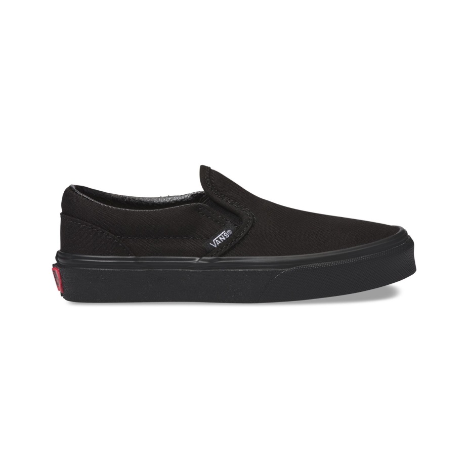 φορτηγά παιδικά Slip-on μαύρο-μαύρο