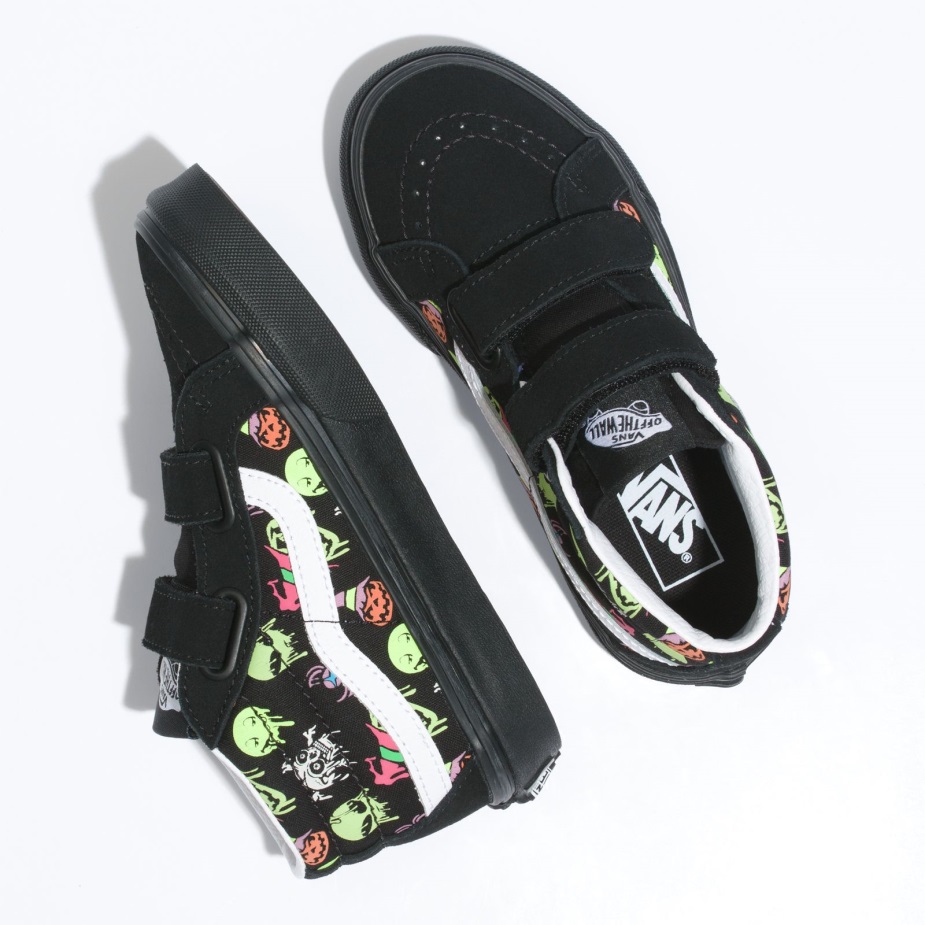 φορτηγά παιδικά Trippy Drip Glow Sk8-μέση επανέκδοση V μαύρο