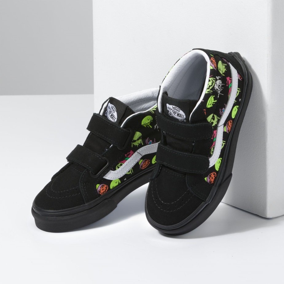 φορτηγά παιδικά Trippy Drip Glow Sk8-μέση επανέκδοση V μαύρο