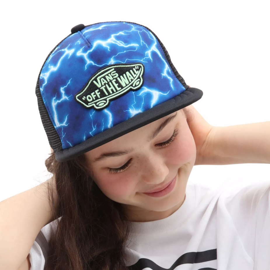 φορτηγά παιδικά κλασικά Patch Trucker συν μπλε καπέλο