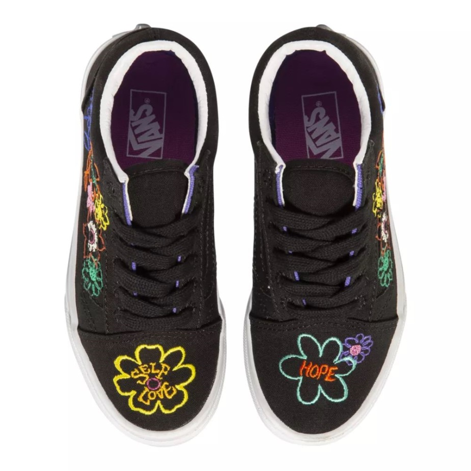 φορτηγά παιδικά νηπιαγωγεία / δημοτικό σχολείο καλλιέργεια φροντίδας παλιό Skool Skate παπούτσια Sneakers αγοριών κήπος-true White