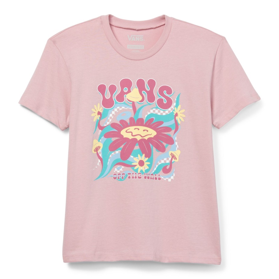 φορτηγά παιδικά νιώθουν Groovy Tee Vans δροσερό ροζ