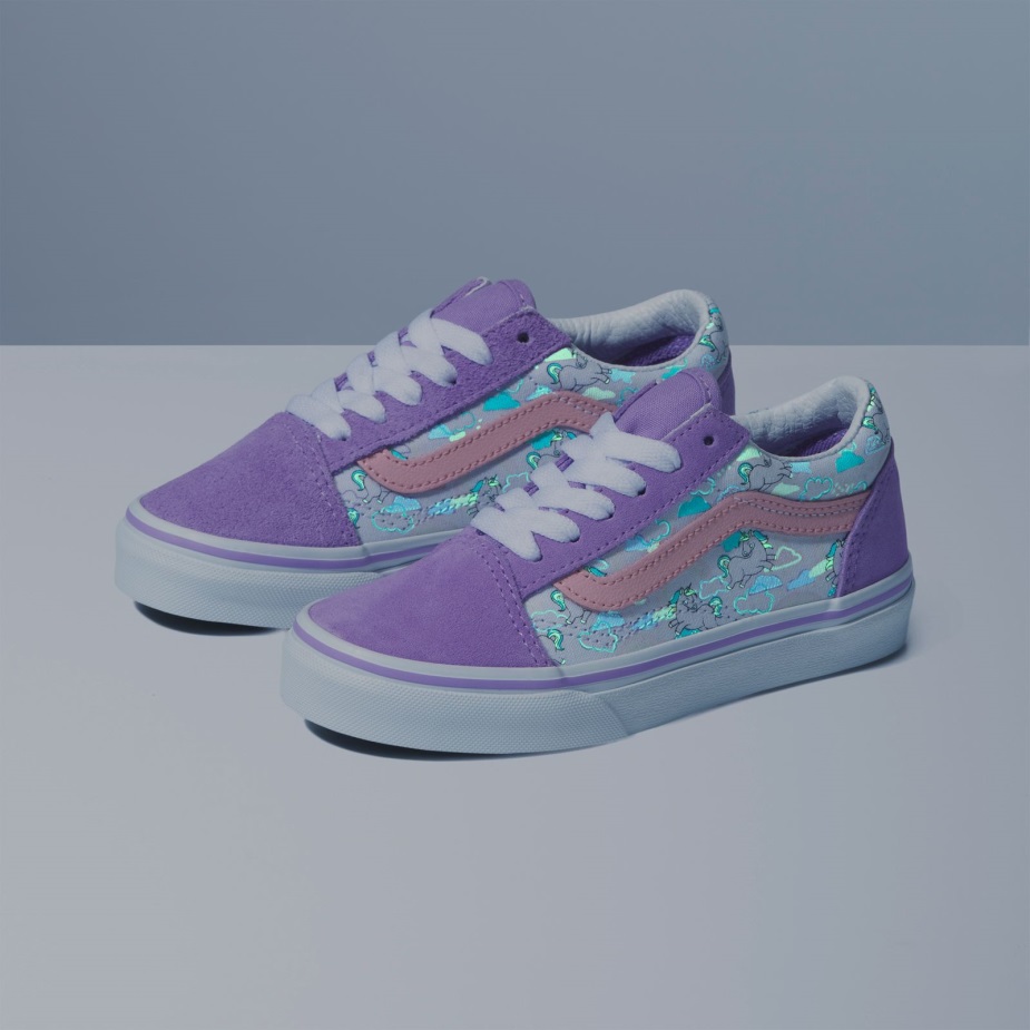 φορτηγά παιδικά παλιά Skool μυθική λάμψη καθαρή λιλά