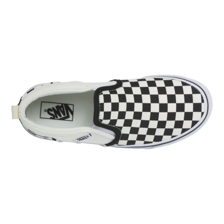 φορτηγά παιδικά προσχολικής ηλικίας / δημοτικού άσερ παπούτσια Skate Sneakers για κορίτσια Casual Slip σε πούλι μαύρο φυσικό