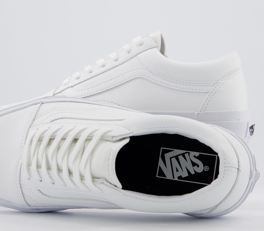 φορτηγά παλιά Skool Trainers λευκό