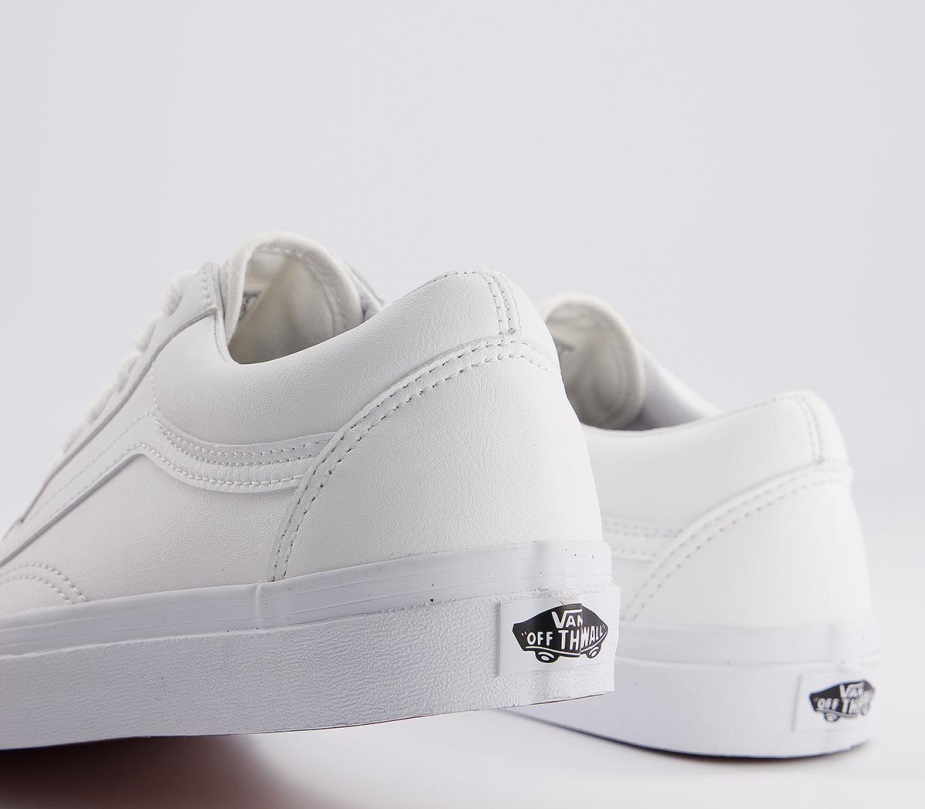 φορτηγά παλιά Skool Trainers λευκό