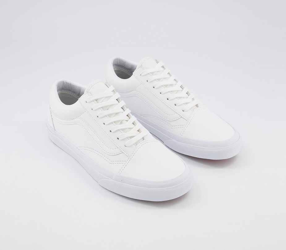 φορτηγά παλιά Skool Trainers λευκό