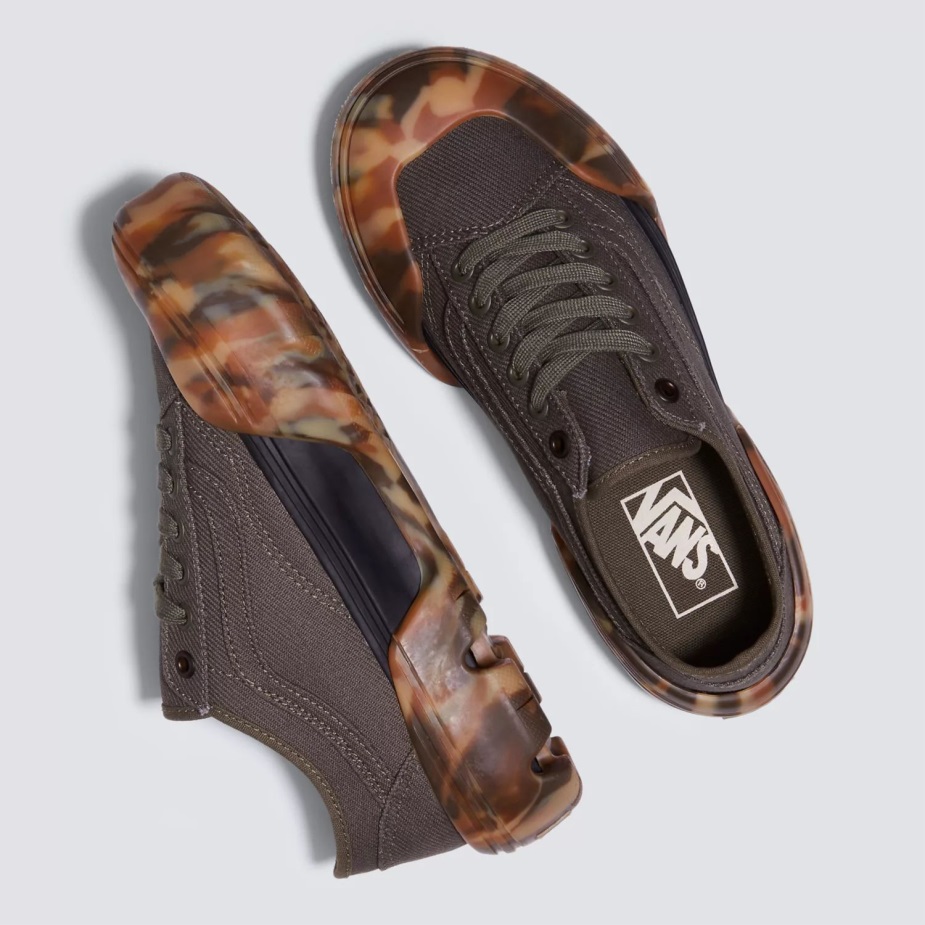 φορτηγά παλιά Skool κωνικά αρθρωτά παπούτσια γκρι