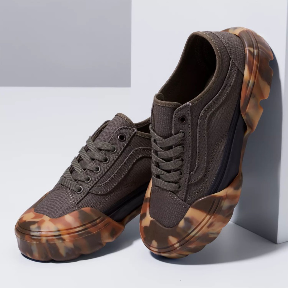 φορτηγά παλιά Skool κωνικά αρθρωτά παπούτσια γκρι