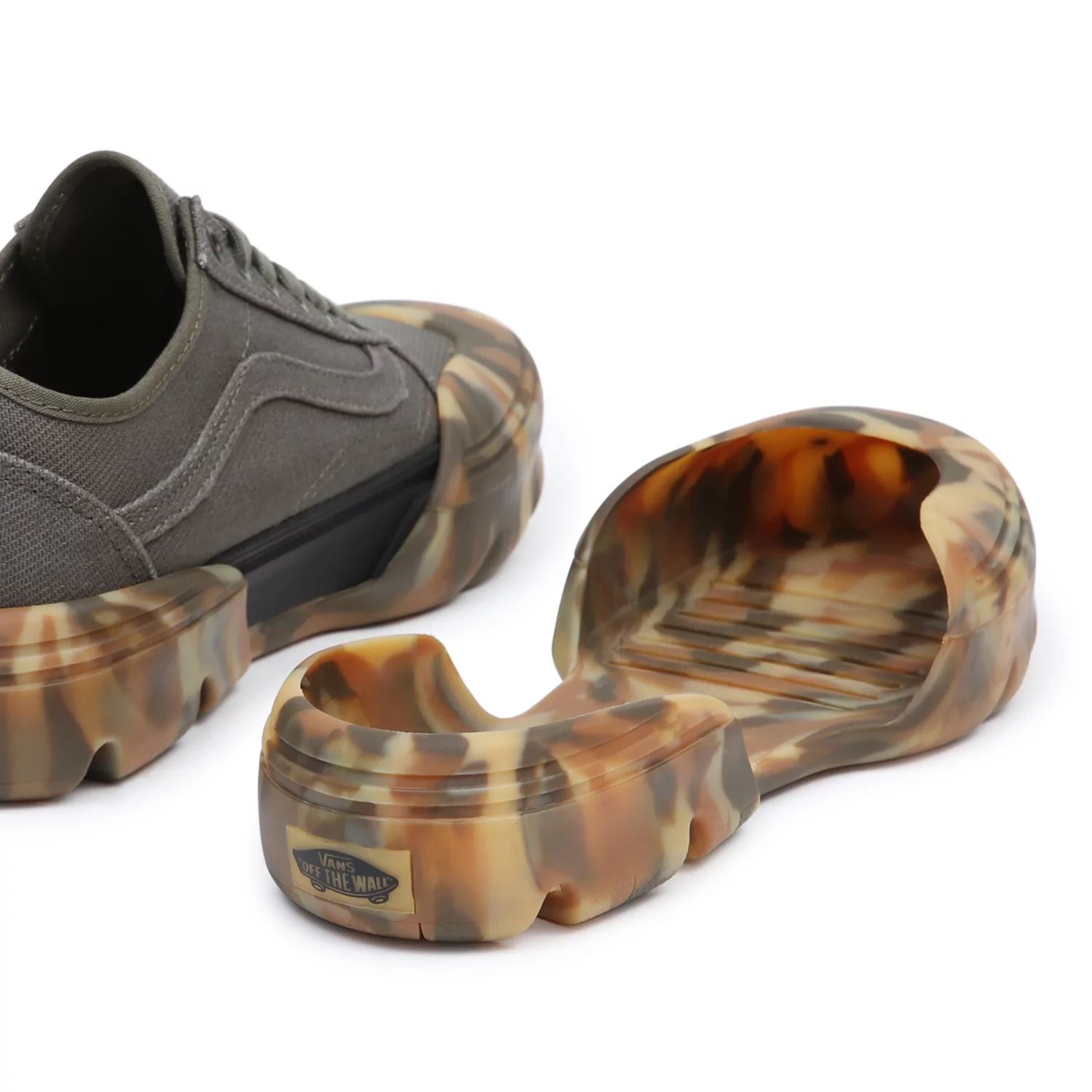 φορτηγά παλιά Skool κωνικά αρθρωτά παπούτσια γκρι