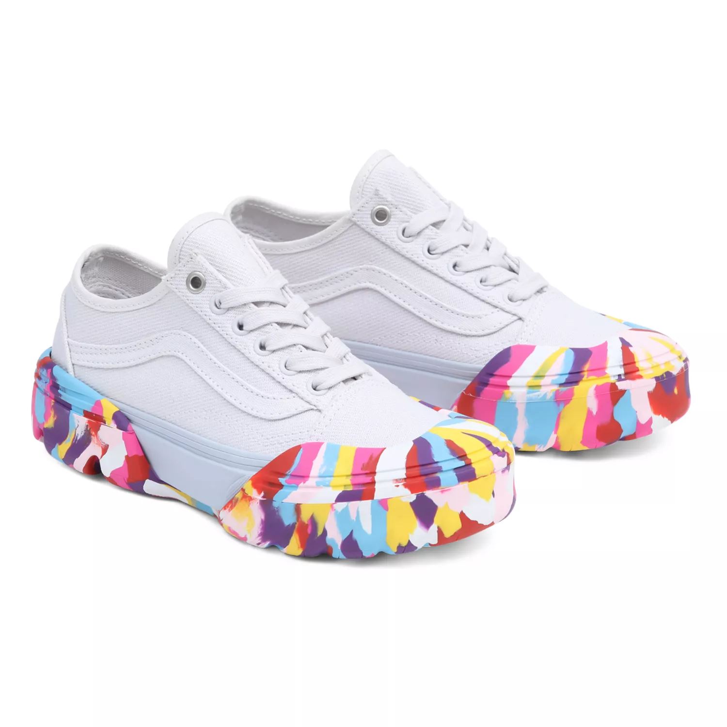 φορτηγά παλιά Skool κωνικά αρθρωτά παπούτσια πολύλευκα