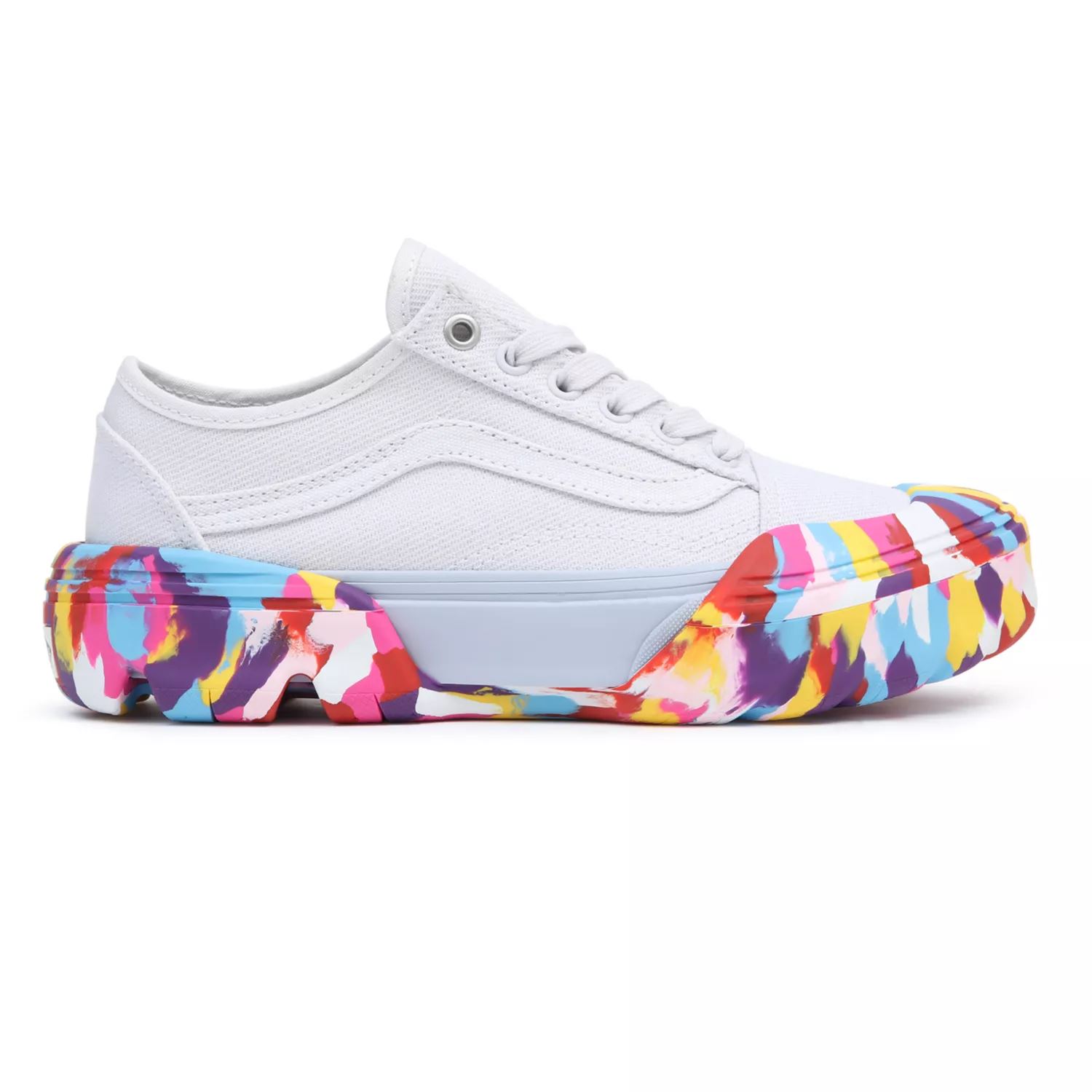 φορτηγά παλιά Skool κωνικά αρθρωτά παπούτσια πολύλευκα