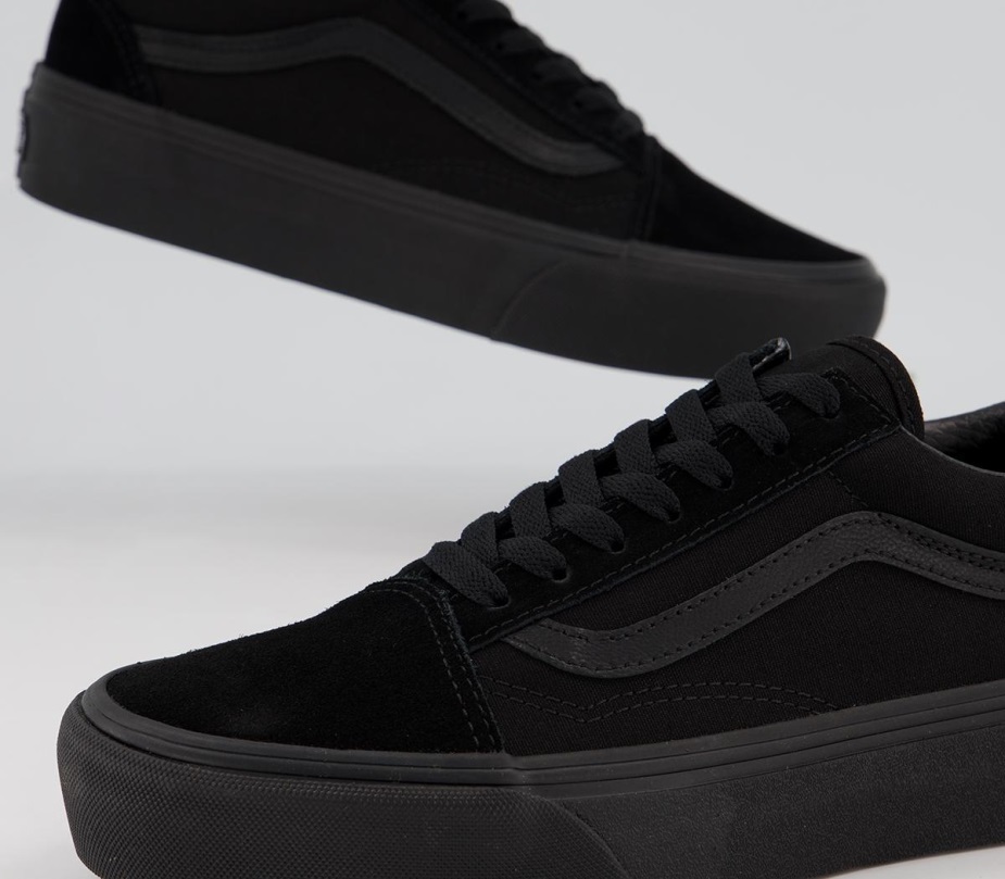 φορτηγά παλιά εκπαιδευτήρια πλατφόρμας Skool μαύρο