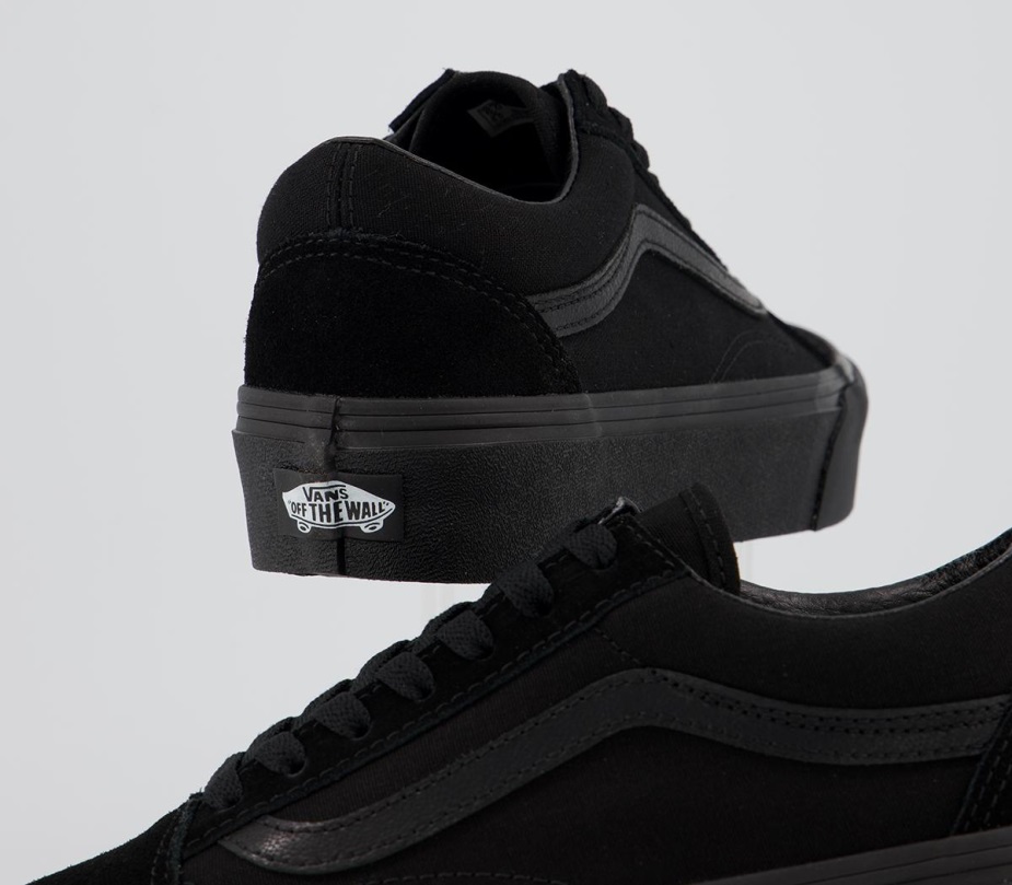 φορτηγά παλιά εκπαιδευτήρια πλατφόρμας Skool μαύρο