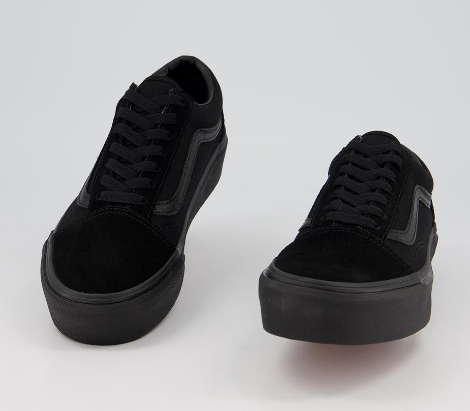 φορτηγά παλιά εκπαιδευτήρια πλατφόρμας Skool μαύρο