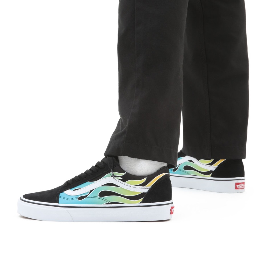 φορτηγά παλιά παπούτσια Skool μπλε-μαύρο