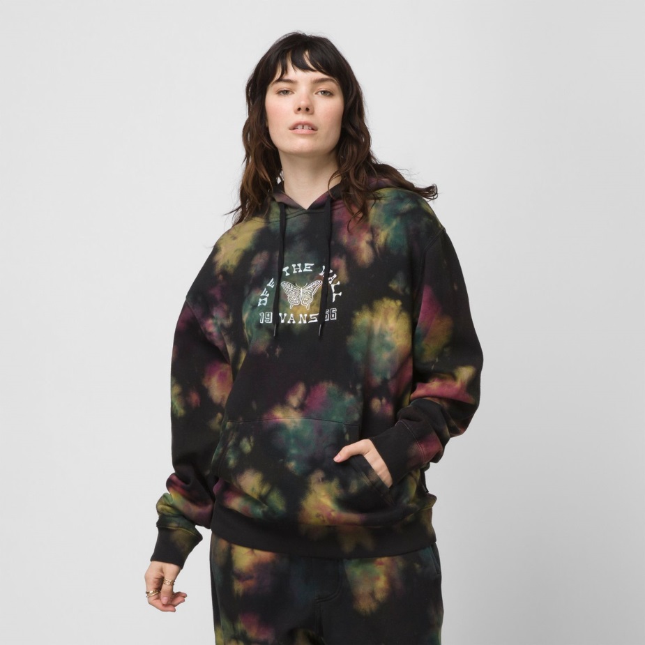 φορτηγά πεταλούδα γραβάτα βαφή πουλόβερ Hoodie μωβ φίλτρο