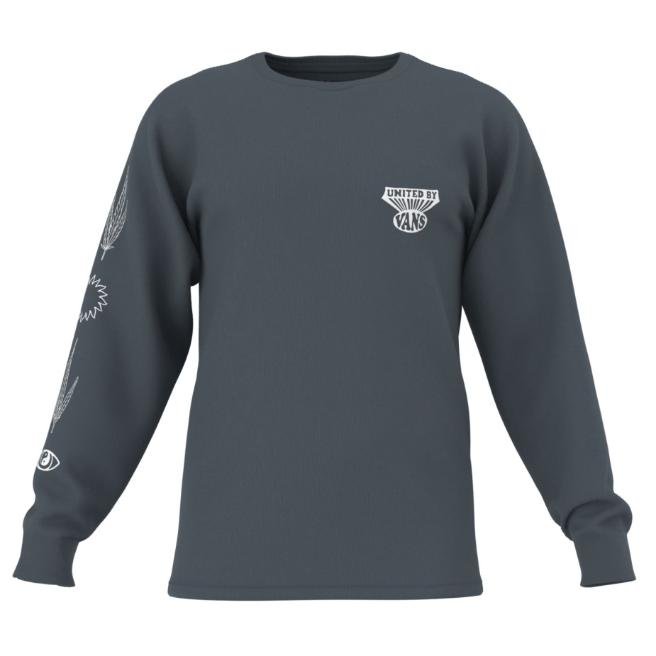 φορτηγά που κάνουν την ειρήνη Vintage μακρυμάνικο μπλουζάκι με θυελλώδη καιρό