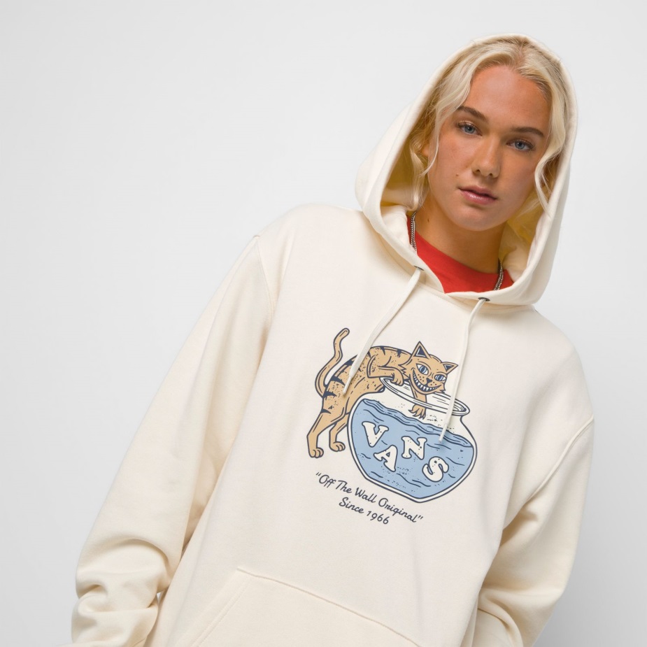 φορτηγά που πήγαν για ψάρεμα Hoodie αντίκα λευκό