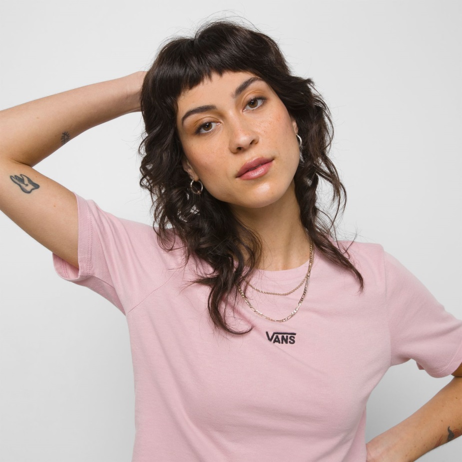 φορτηγά που πετούν V Crop Crew Sport Tee Zephyr